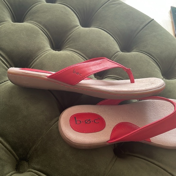 b.o.c. Red Sandals - Picture 5 of 5